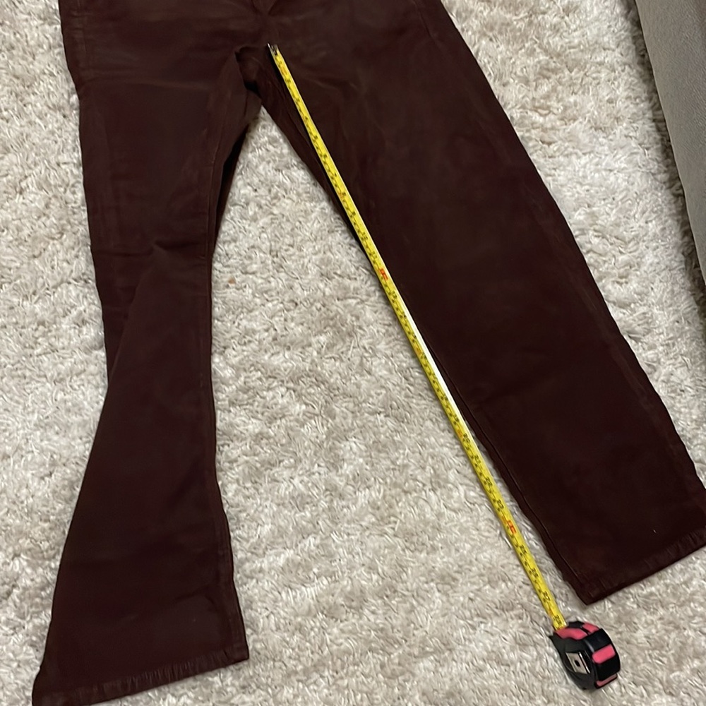American Eagle Outfitters Straight Leg Pants in Dark Brown - Picture 6 of 6